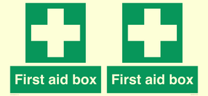 first aid box